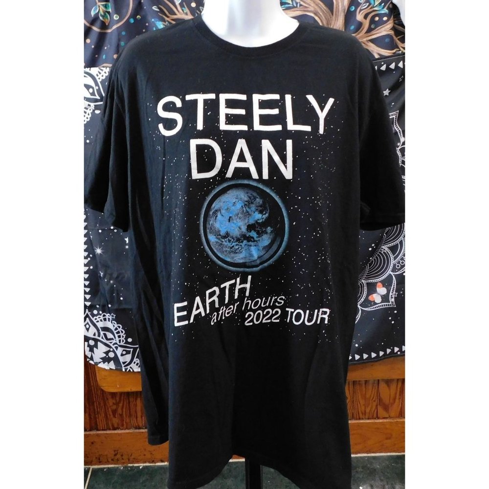 Steely Dan Earth After Hours 2022 Tour Tee Gem
